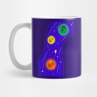 Space journey Mug